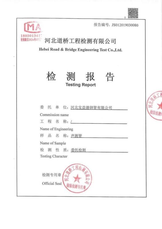 长沙检测报告